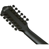 Ibanez AEG1221 Auditorium 12-String Acoustic-Electric Guitar - Black Out