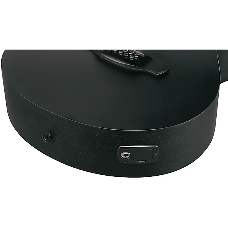 Ibanez AEG1221 Auditorium 12-String Acoustic-Electric Guitar - Black Out