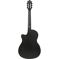 Ibanez GA621 Nylon-String Acoustic-Electric Guitar - Black Out