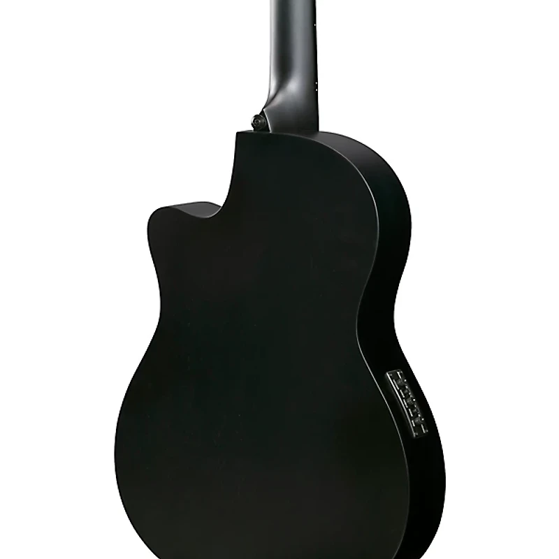 Ibanez GA621 Nylon-String Acoustic-Electric Guitar - Black Out