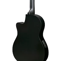 Ibanez GA621 Nylon-String Acoustic-Electric Guitar - Black Out