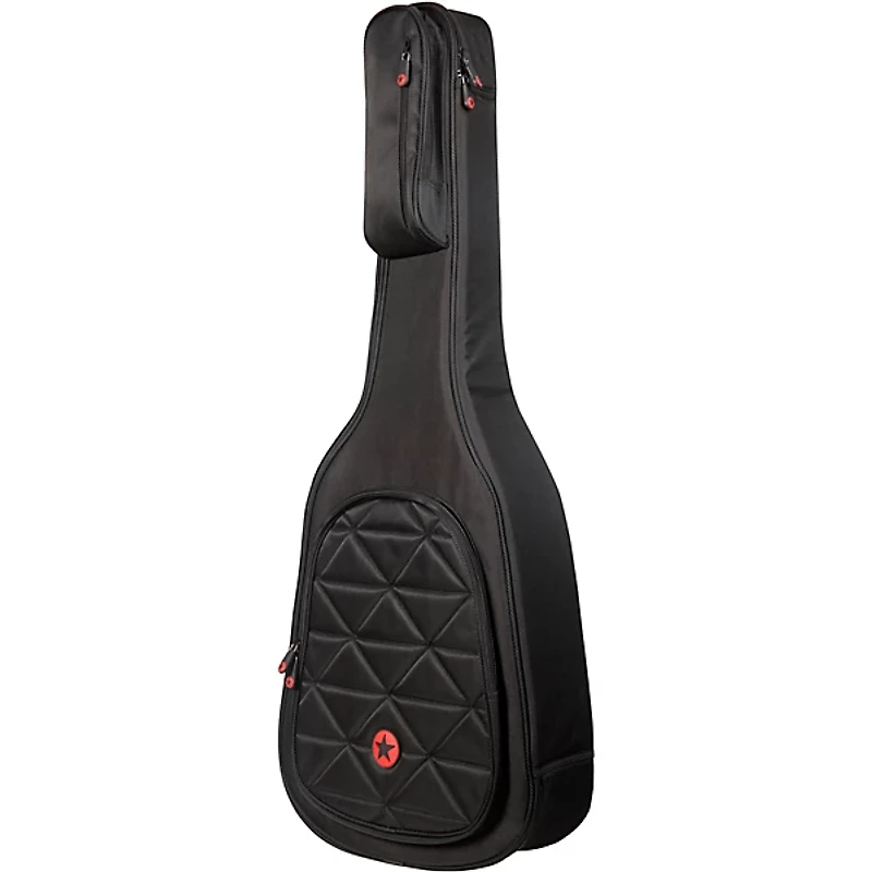 Road Runner Boulevard II Acoustic Guitar Gig Bag With PROP-IT Portable Music Stand