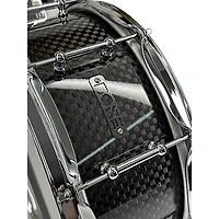 BONE Drums TRUE Carbon Fiber Wide Plain Snare Drum with Chrome Hardware