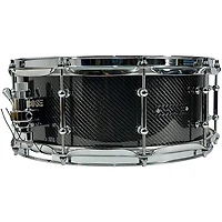 BONE Drums TRUE Carbon Fiber Twill Snare Drum With Chrome Hardware