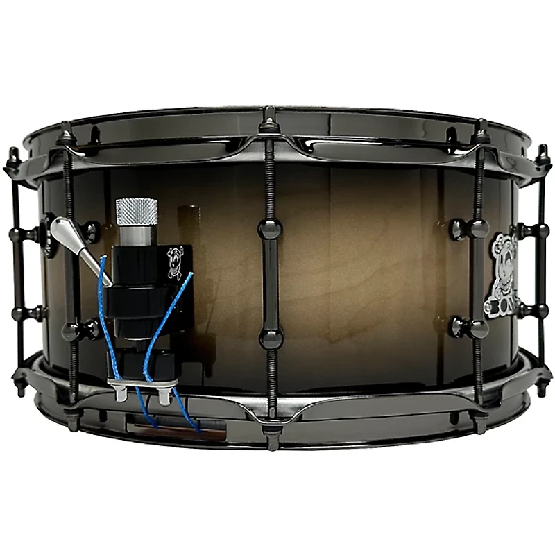 BONE Drums TRUE Carbon Fiber Hybrid Snare Drum with Black Nickel Hardware