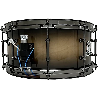 BONE Drums TRUE Carbon Fiber Hybrid Snare Drum with Black Nickel Hardware