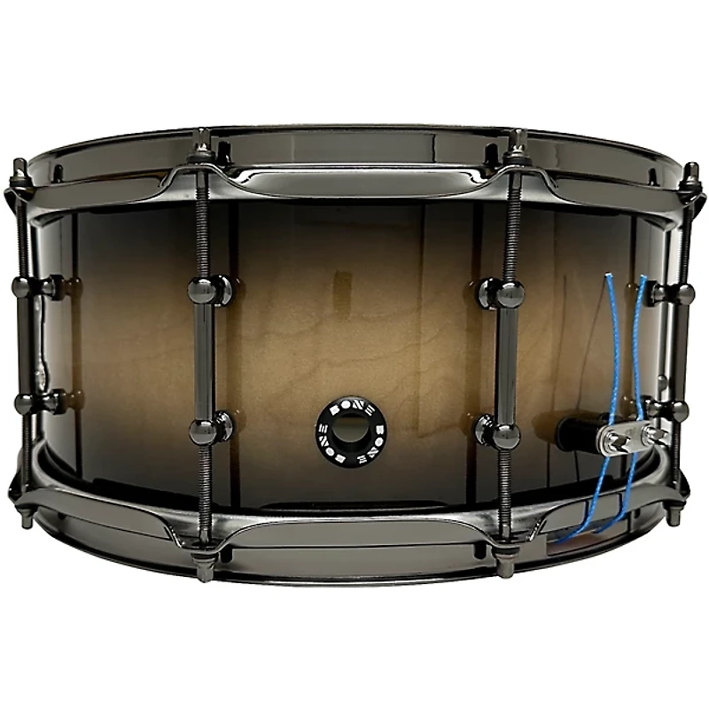 BONE Drums TRUE Carbon Fiber Hybrid Snare Drum with Black Nickel Hardware