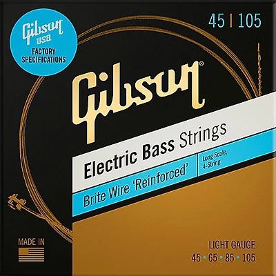 Gibson Long Scale Brite Wire Electric Bass Strings