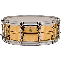 Ludwig Hammered Snare Drum with Tube Lugs 14 x 5 in. Brass