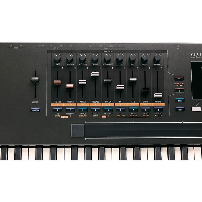 Kurzweil K2088 88-key V.A.S.T. Synthesizer Workstation Black