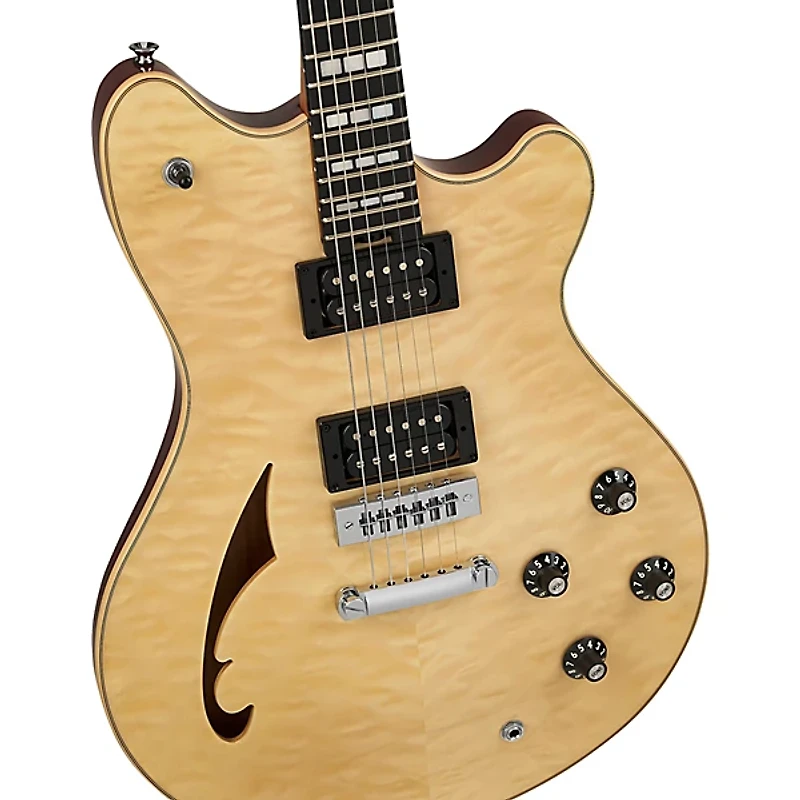 EVH SA-126 Special Semi-Hollowbody Electric Guitar - El Natural