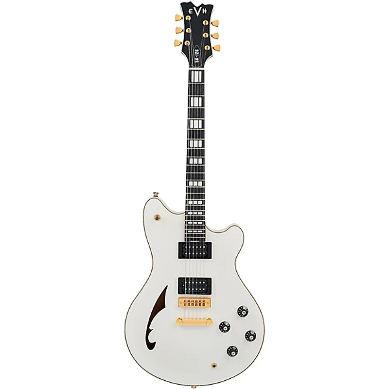 EVH SA-126 Special Semi-Hollowbody Electric Guitar - Platinum Pearl Metallic