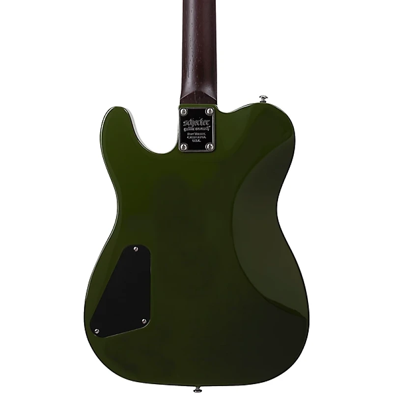 Schecter Guitar Research Jack Fowler PT Electric Guitar - Drab Green