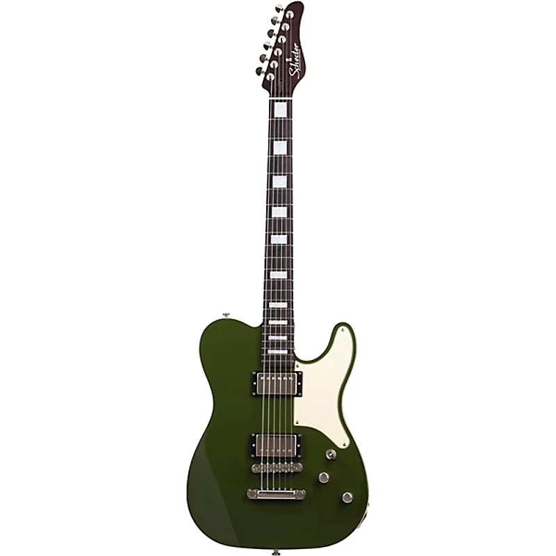 Schecter Guitar Research Jack Fowler PT Electric Guitar - Drab Green