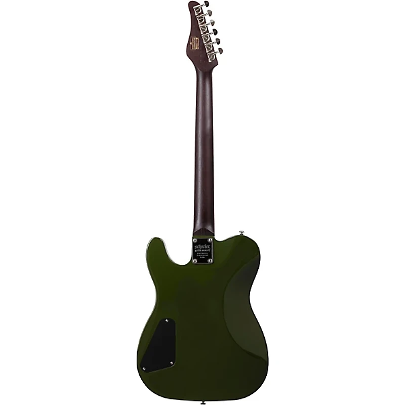 Schecter Guitar Research Jack Fowler PT Electric Guitar - Drab Green