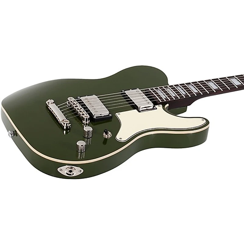 Schecter Guitar Research Jack Fowler PT Electric Guitar - Drab Green