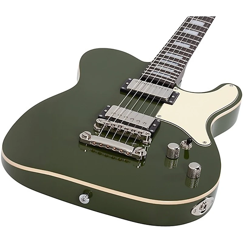 Schecter Guitar Research Jack Fowler PT Electric Guitar - Drab Green