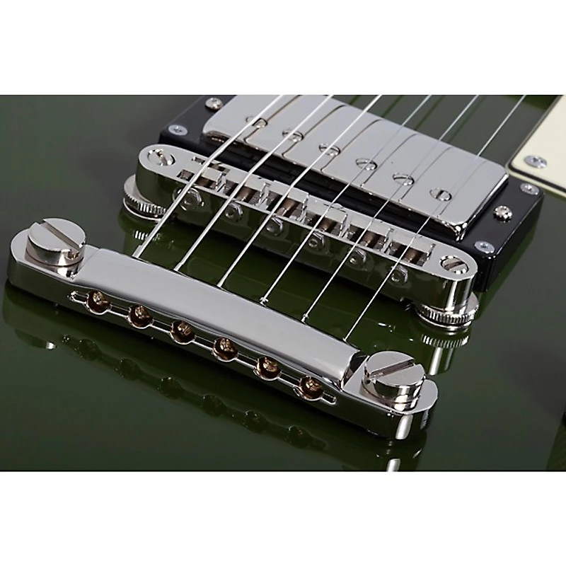 Schecter Guitar Research Jack Fowler PT Electric Guitar - Drab Green