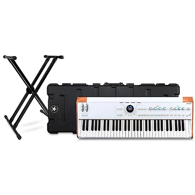 Arturia AstroLab Stage Keyboard With Roadrunner Jetway Hardshell Flight Case (PL4KD Keyboard Stand Included) -