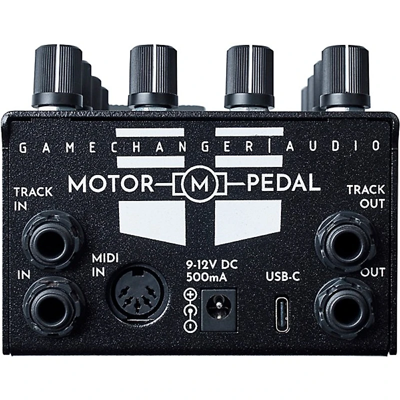 Gamechanger Audio Motor Pedal Electro-Mechanical Synth Pedal - Black