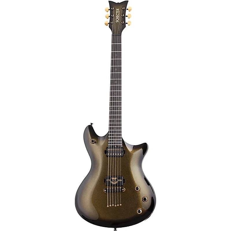 Schecter Guitar Research Tempest 50th Anniversary Electric Guitar - 50th Gold Burst