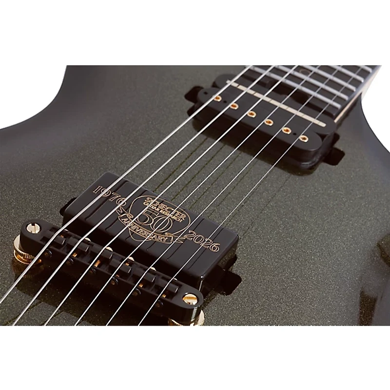 Schecter Guitar Research Tempest 50th Anniversary Electric Guitar - 50th Gold Burst