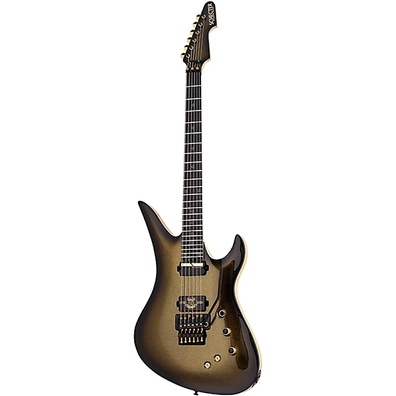 Schecter Guitar Research Avenger FR-S 50th Anniversary Electric Guitar - 50th Gold Burst