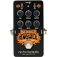 Electro-Harmonix Bender Royale Germanium Fuzz Effects Pedal - Black