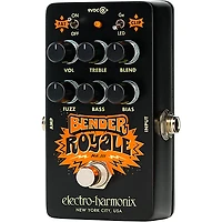 Electro-Harmonix Bender Royale Germanium Fuzz Effects Pedal - Black