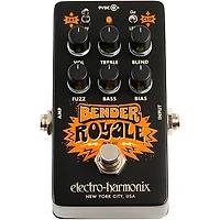 Electro-Harmonix Bender Royale Germanium Fuzz Effects Pedal - Black