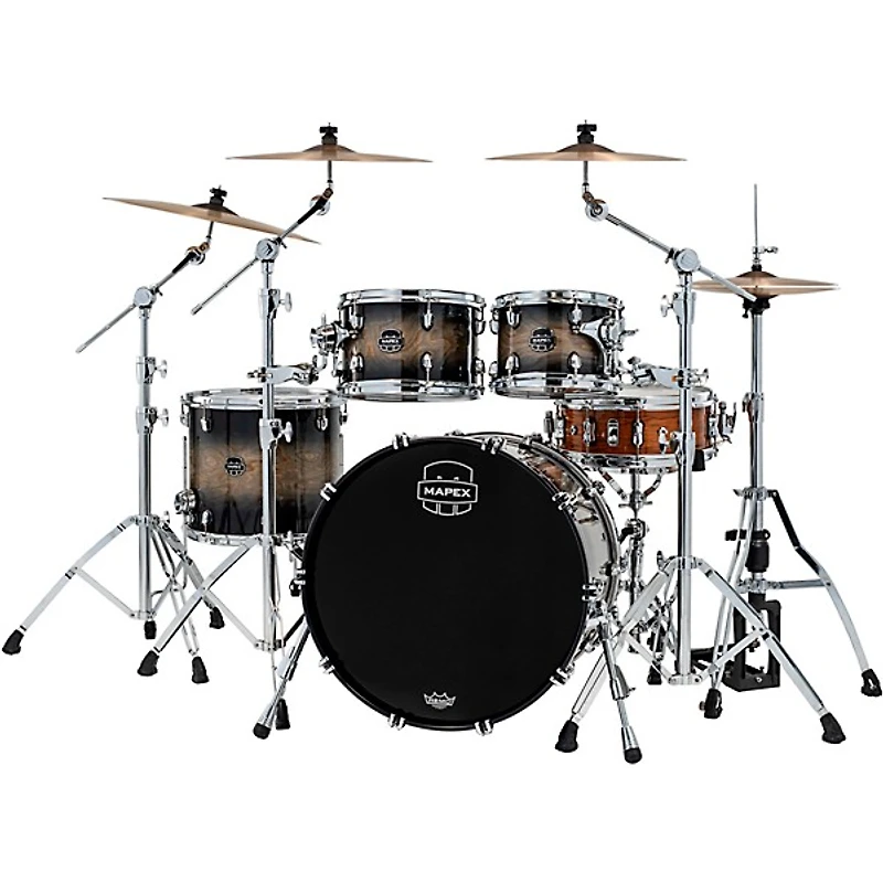 Mapex Saturn VI Rock 4-Piece Shell Pack With 22" Bass Drum