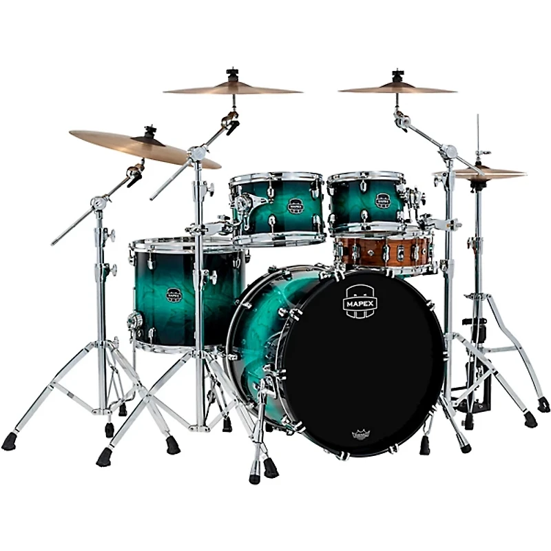 Mapex Saturn VI Rock 4-Piece Shell Pack With 22" Bass Drum