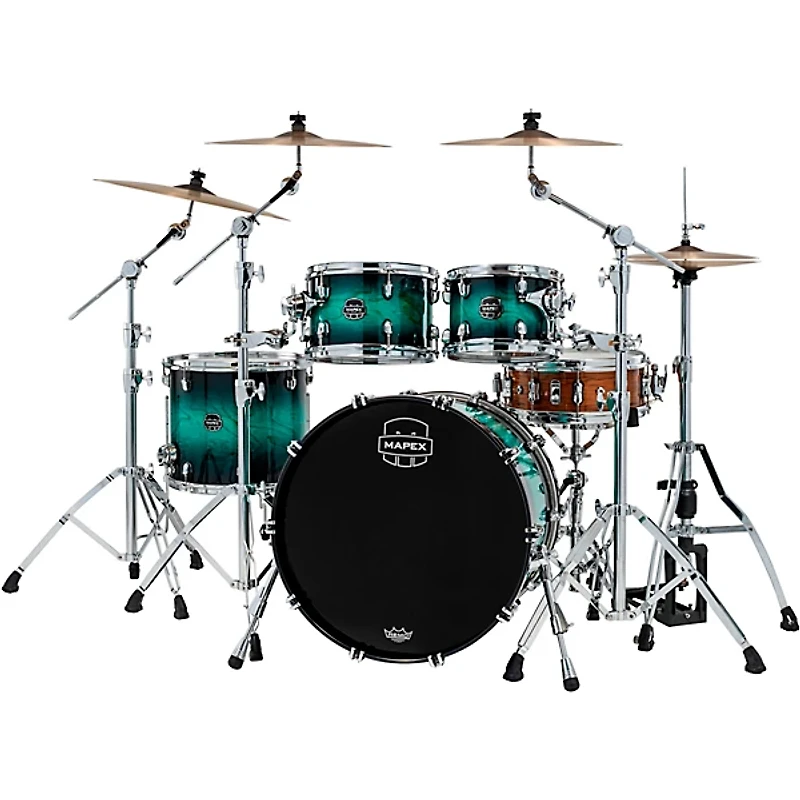 Mapex Saturn VI Rock 4-Piece Shell Pack With 22" Bass Drum