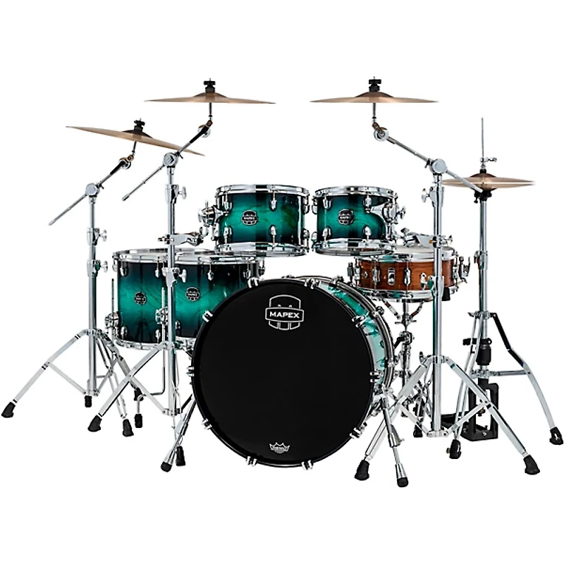 Mapex Saturn VI Studioease 5-Piece Shell Pack with 22" Bass Drum