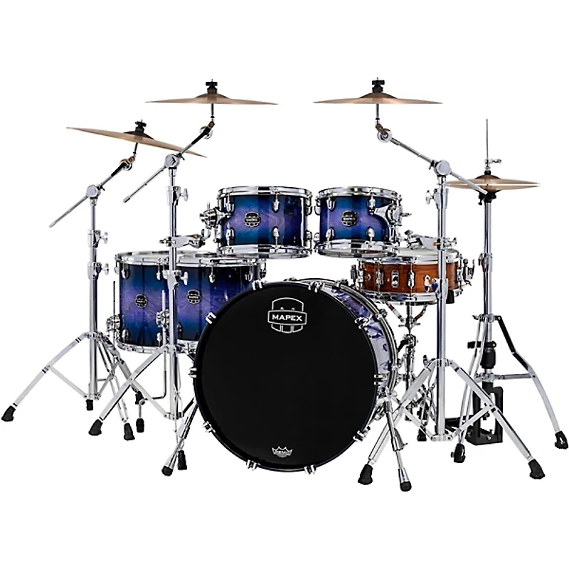 Mapex Saturn VI Studioease 5-Piece Shell Pack with 22" Bass Drum