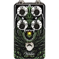 Fender Godzilla Distortion Pedal - Black and Green