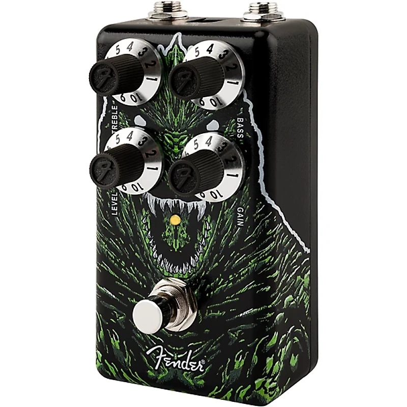 Fender Godzilla Distortion Pedal - Black and Green