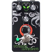 Interstellar Audio Machines Octonaut Hyperdrive Transparent Overdrive Pedal - Black and White
