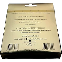 FORTALEZA GUITARS Nickel Loop End Bajo Quinto Strings