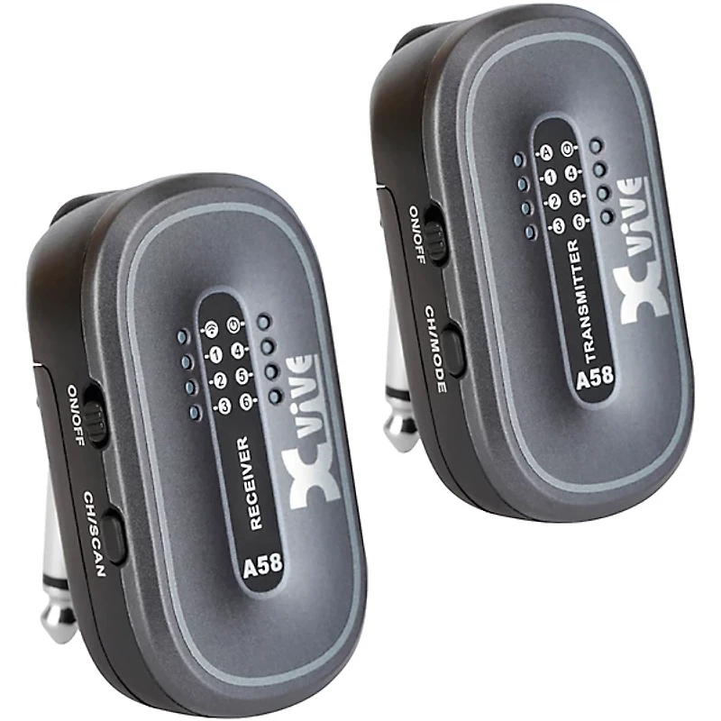 Xvive AC58 Guitar Wireless System - Gray