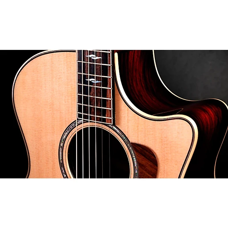 Taylor Next Generation 814ce Cocobolo Grand Auditorium Acoustic-Electric Guitar - Shaded Edge Burst