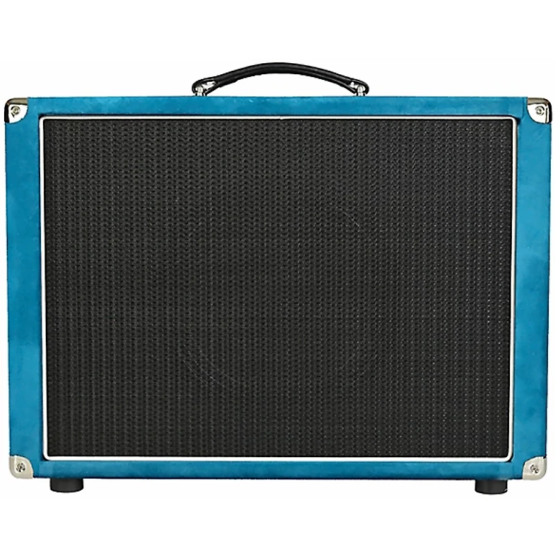 Amplified Nation 1x12" 65W Guitar Speaker Cabinet - Turquoise Suede