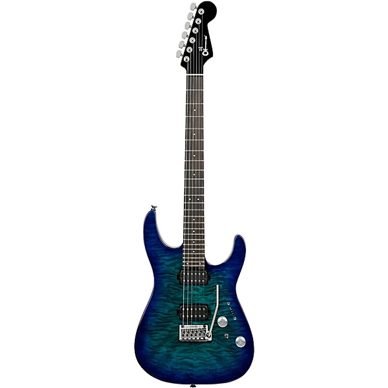 Charvel Pro-Mod Plus Dinky DK24 HH 2PT E QM Electric Guitar -