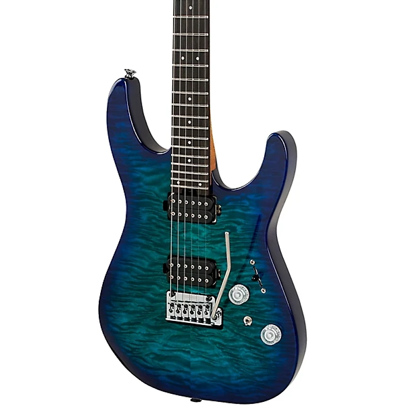 Charvel Pro-Mod Plus Dinky DK24 HH 2PT E QM Electric Guitar -