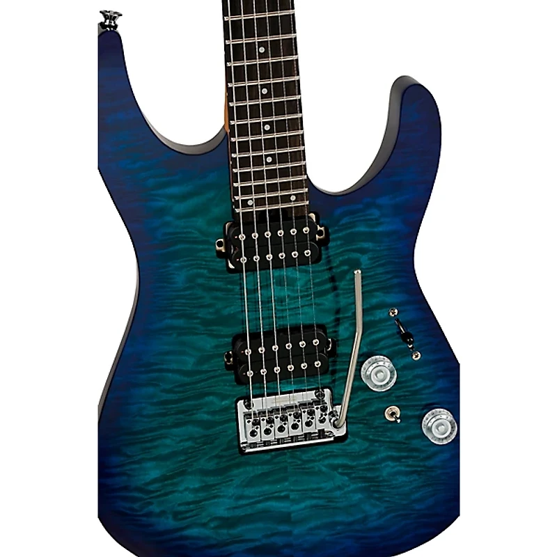 Charvel Pro-Mod Plus Dinky DK24 HH 2PT E QM Electric Guitar -