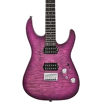 Charvel Pro-Mod Plus Dinky DK24 HH HT E QM Electric Guitar - Violet Radiance