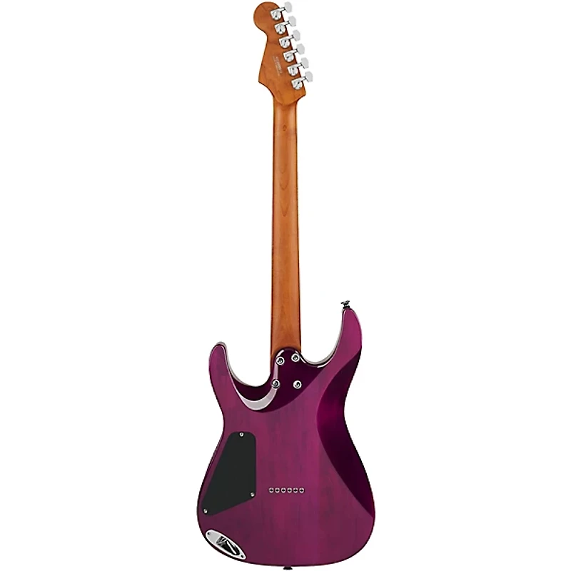 Charvel Pro-Mod Plus Dinky DK24 HH HT E QM Electric Guitar - Violet Radiance