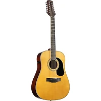 Mitchell D20012E Dreadnought 12-String Acoustic-Electric Guitar - Natural