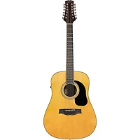Mitchell D20012E Dreadnought 12-String Acoustic-Electric Guitar - Natural
