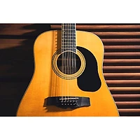 Mitchell D20012E Dreadnought 12-String Acoustic-Electric Guitar - Natural